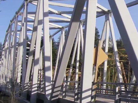 Fiche galvanisée pour la construction de bridge